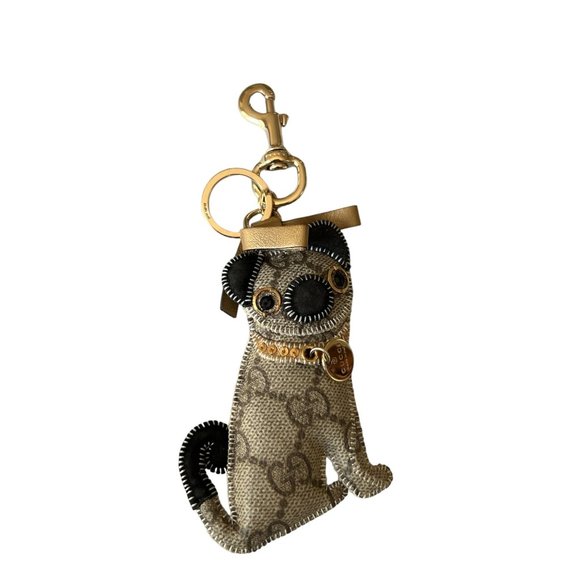 Gucci Dog Key Bag Charm. #L1131 - Picture 2 of 10